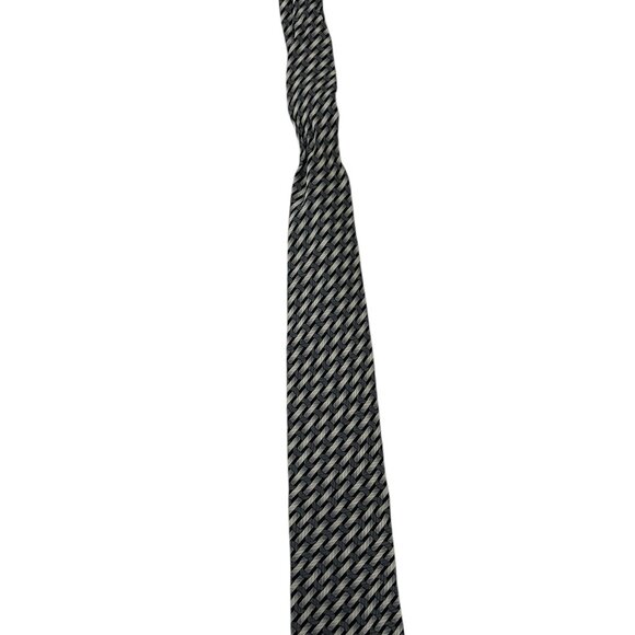 XMI Nordstrom 100% Silk Necktie Multicolor Geometric Woven Tie - Picture 4 of 7